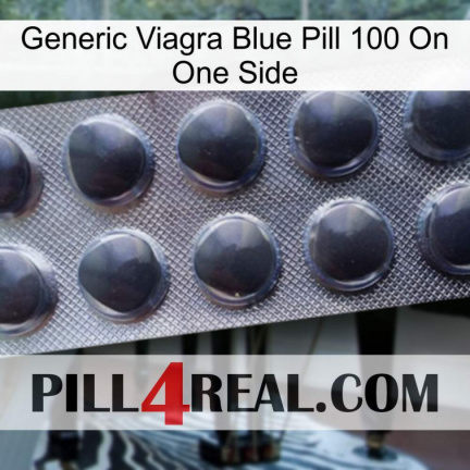 Generic Viagra Blue Pill 100 On One Side 30